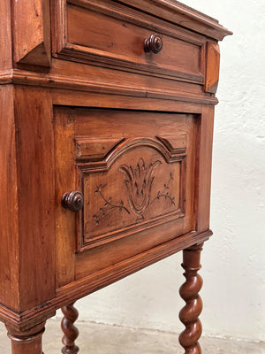 Large barley twist side table