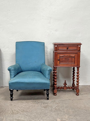 Large barley twist side table