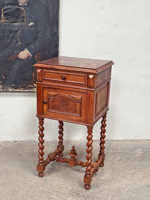Large barley twist side table