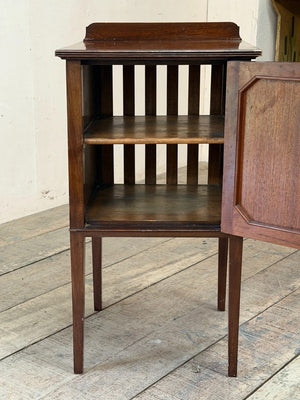 Solid mahogany bedside