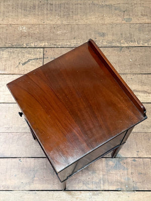 Solid mahogany bedside