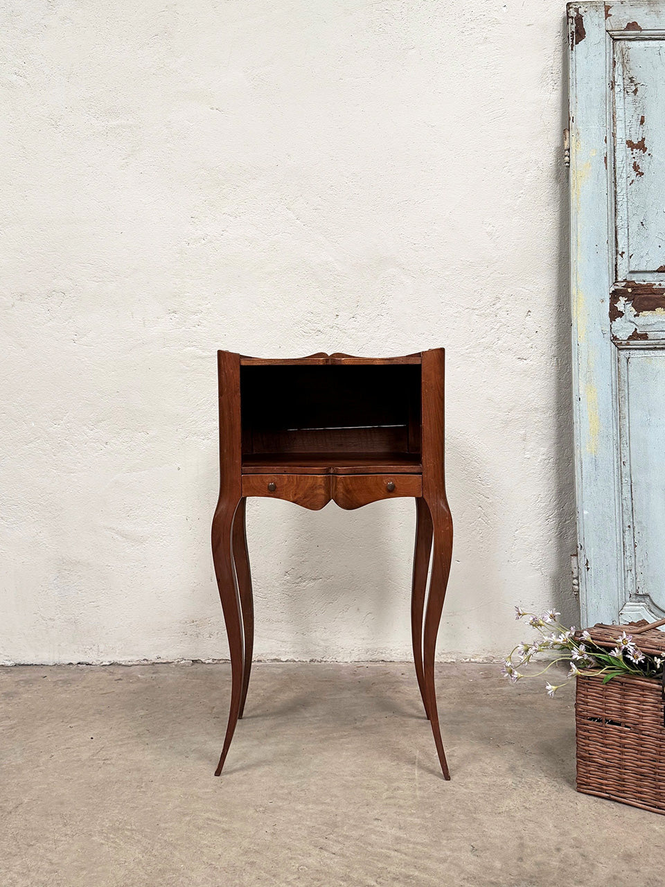 Louis XV style bedside cabinet
