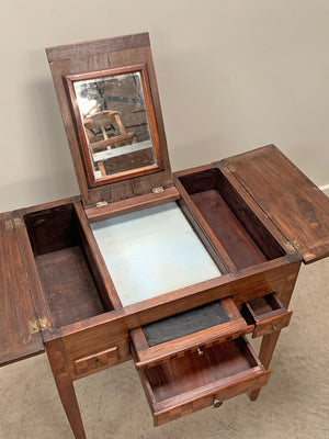 Parquetry dressing table