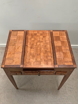 Parquetry dressing table