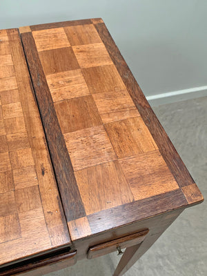 Parquetry dressing table