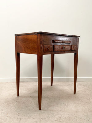 Parquetry dressing table