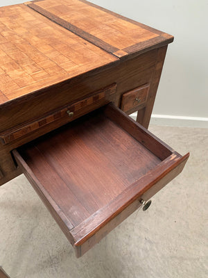 Parquetry dressing table