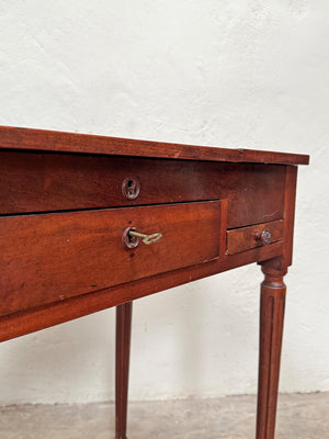 Walnut coiffeuse