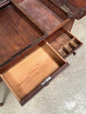 Walnut coiffeuse