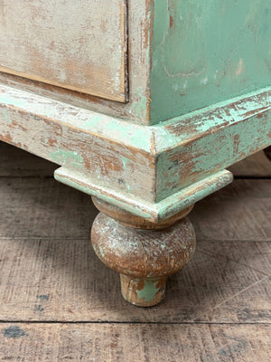 Dry scraped Victorian chest of drawers