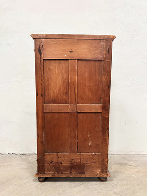 Faux bamboo apprentice piece cupboard