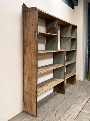 Large freestanding shelves