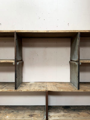 Large freestanding shelves