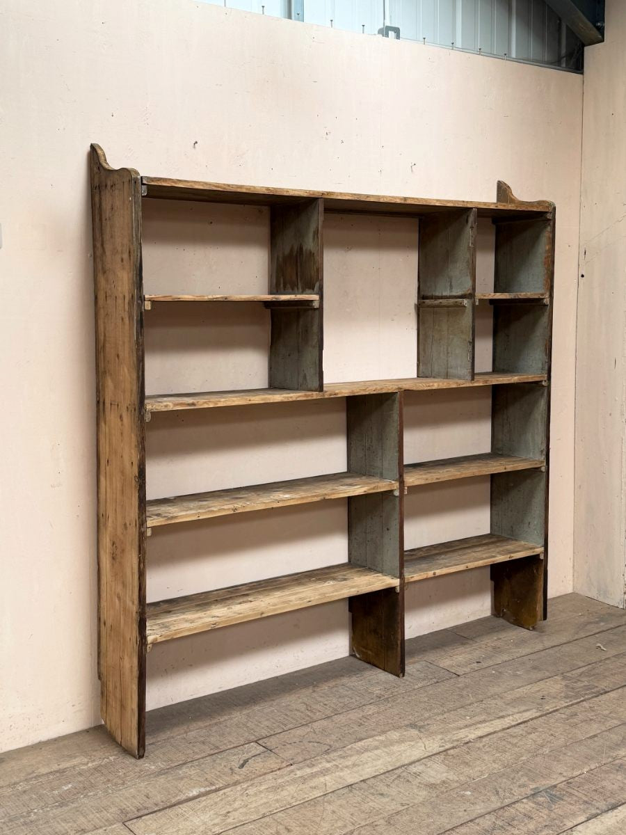 Large freestanding shelves