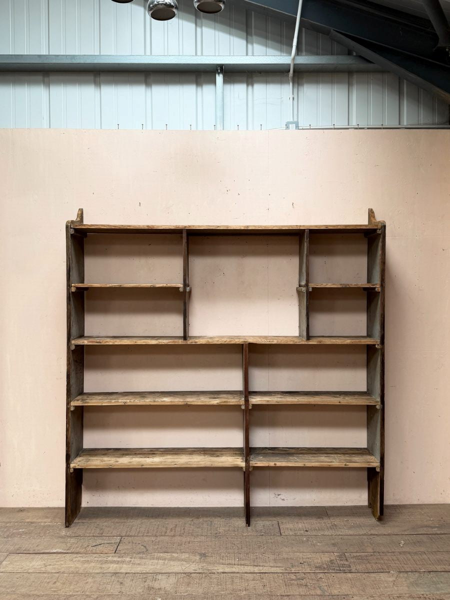 Large freestanding shelves