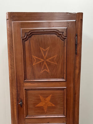 Large fruitwood cupboard