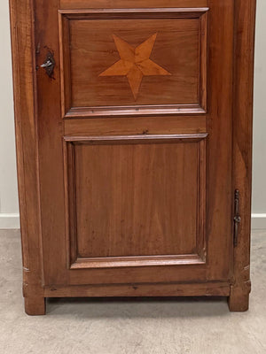 Large fruitwood cupboard