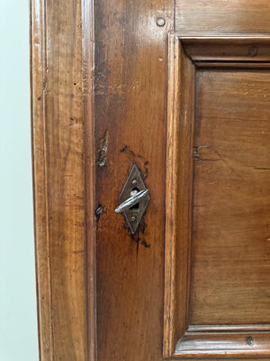 Large fruitwood cupboard