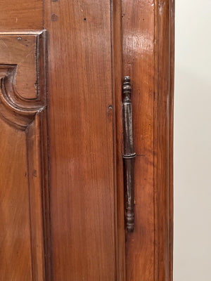 Large fruitwood cupboard
