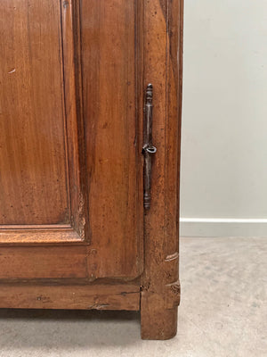 Large fruitwood cupboard