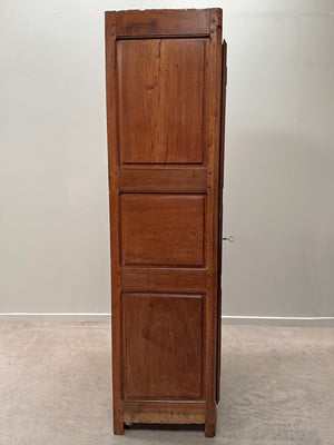 Large fruitwood cupboard