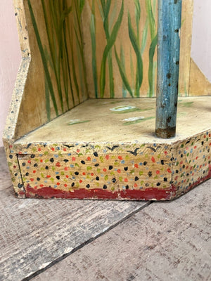 Hand painted corner unit