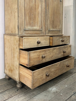 Oak housekeepers' cupboard