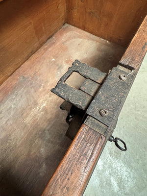 18th century marriage chest