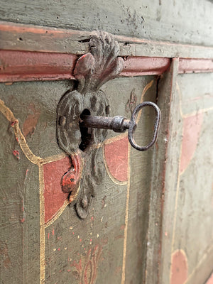 18th century marriage chest