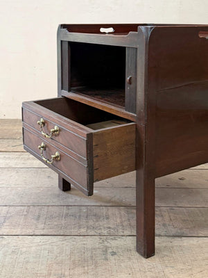 Mahogany cabinet with drawer