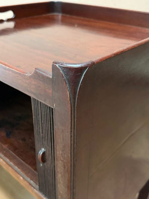 Mahogany cabinet with drawer
