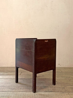Mahogany cabinet with drawer