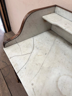 Marble top washstand