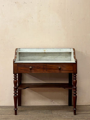 Marble top washstand