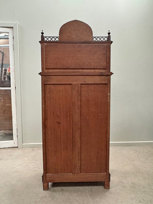 Slim rosewood cabinet