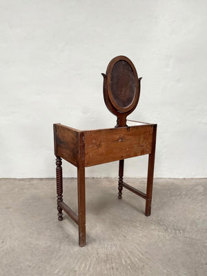 Small washstand with mirror