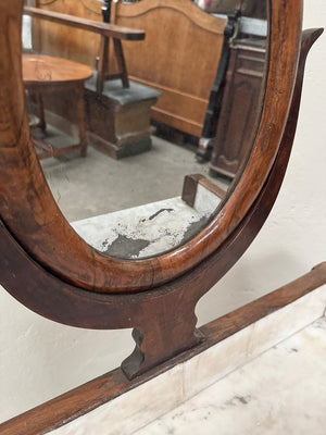 Small washstand with mirror