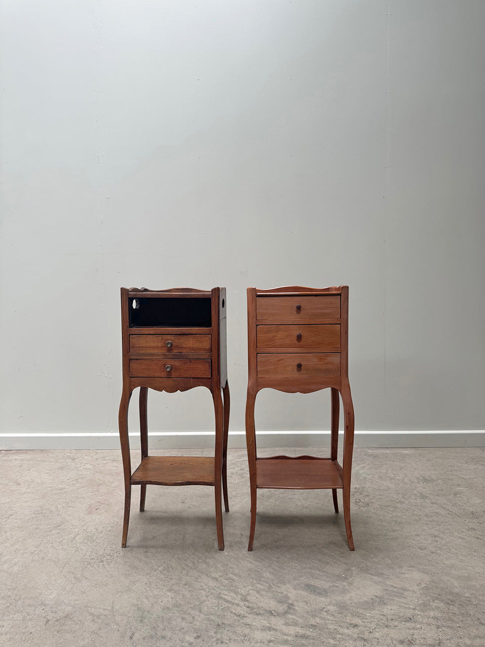 Near pair of petite bedsides