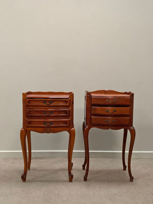 Near pair of bedside tables