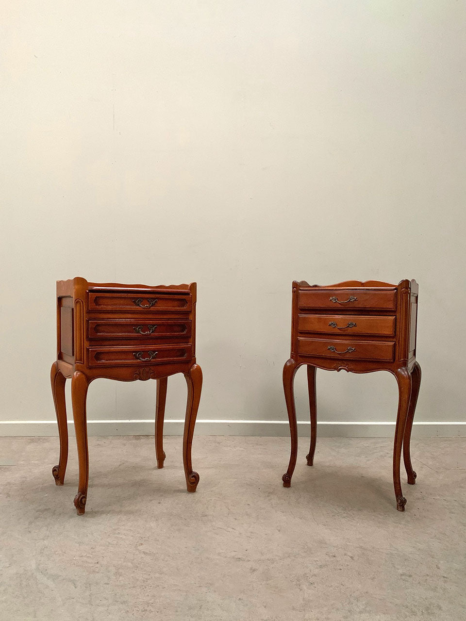 Near pair of bedside tables