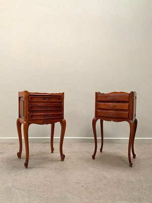 Near pair of bedside tables