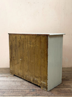 Painted oak cupboard