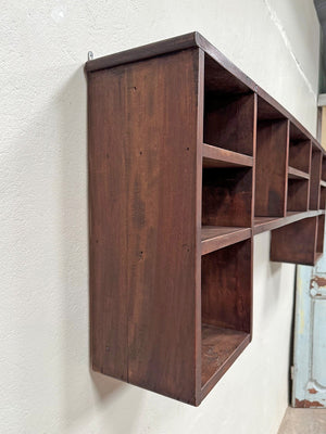 Wide open shelving