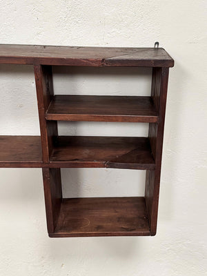 Wide open shelving