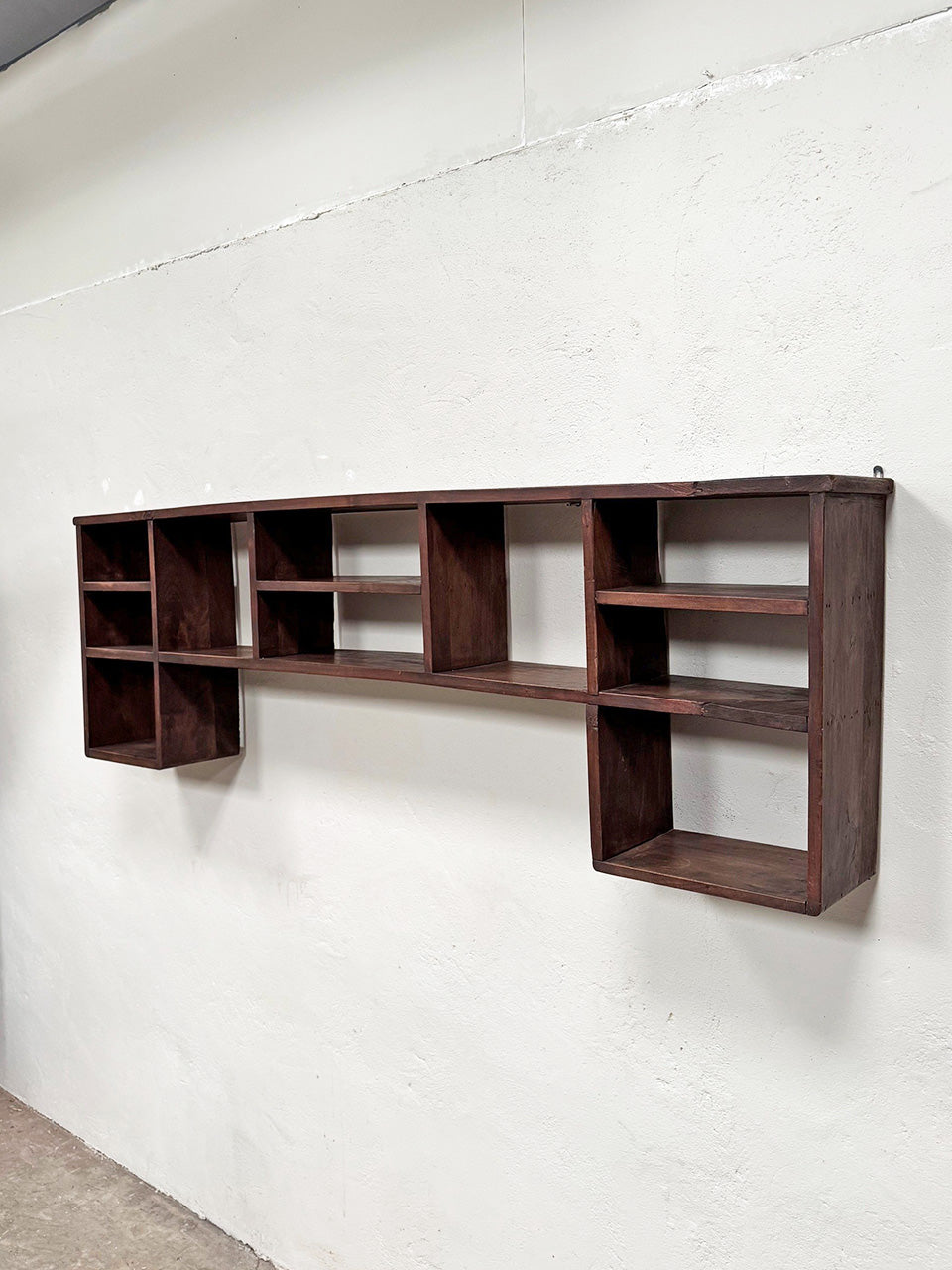 Wide open shelving