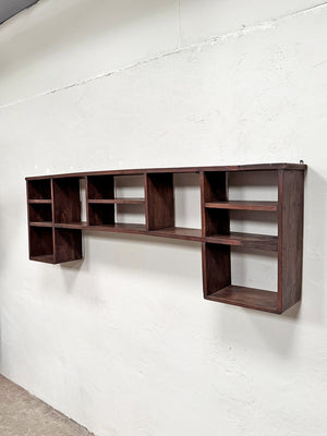 Wide open shelving