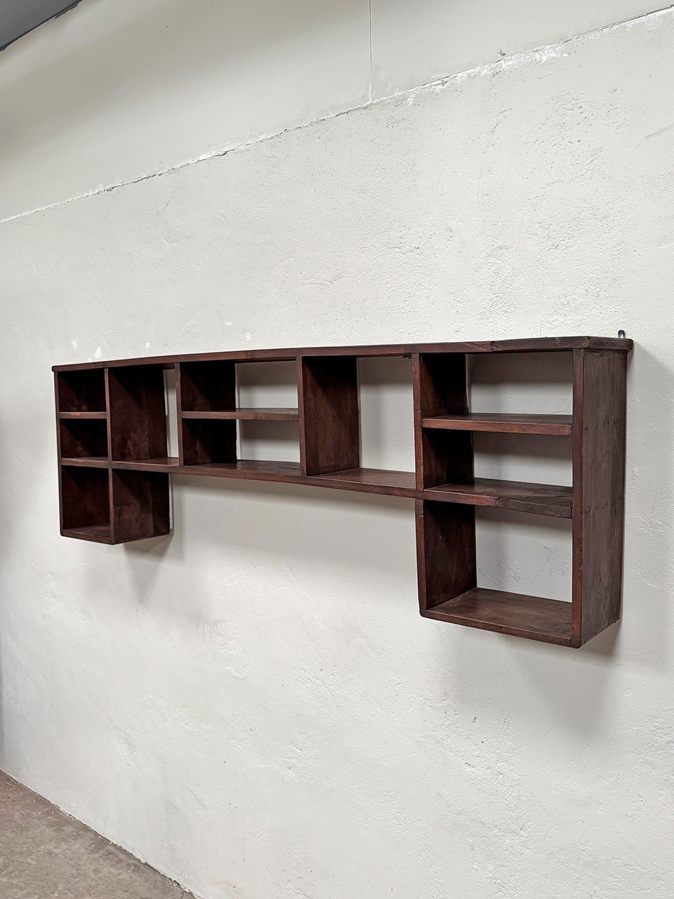 Wide open shelving