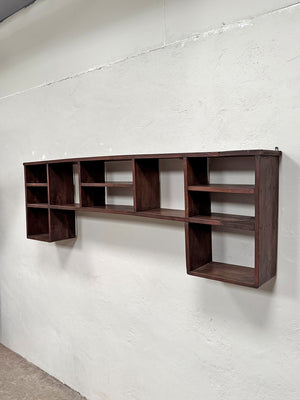 Wide open shelving