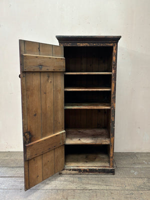 Painted pine cupboard