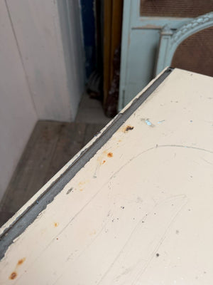 Painted pine cupboard